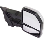 Towing Mirror for Ford F-150 (2015–2018) RH Power Heated Chrome Signal Light