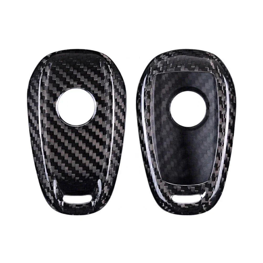 Carbon Fiber Key Shell Cover for Alfa Romeo Giulia Stelvio (2017-2023)