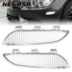 Clear Front Bumper Side Marker Lights for BMW M3 E90 E92 E93 (2008–2013)