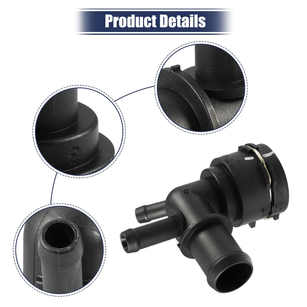 Radiator Coolant Hose Flange Connector 5Q0122291E for Volkswagen Golf MK7 (2012–2020)