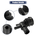 Radiator Coolant Hose Flange Connector 5Q0122291E for Volkswagen Golf MK7 (2012–2020)