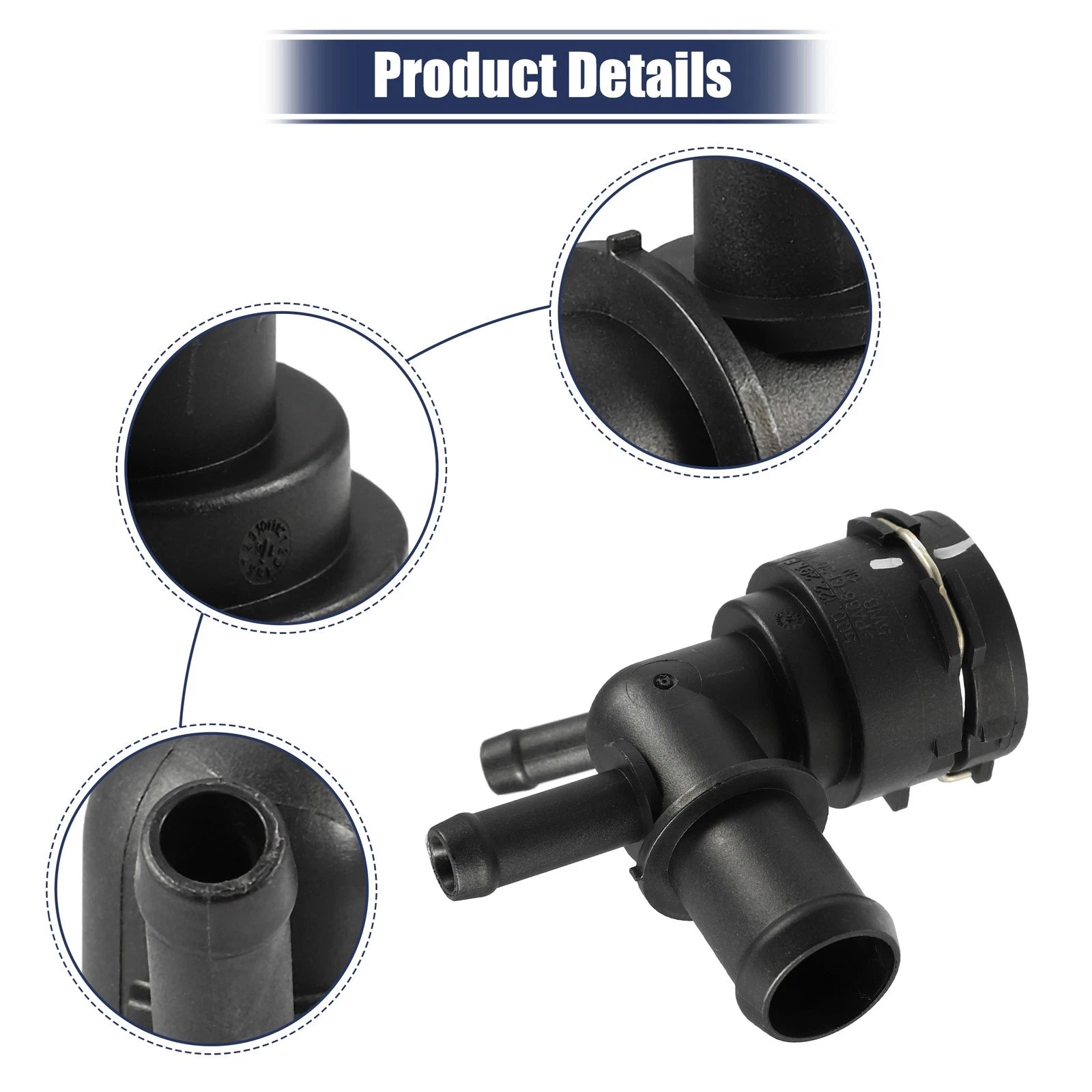 Radiator Coolant Hose Flange Connector 5Q0122291E for Volkswagen Golf MK7 (2012–2020)