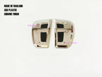 Chrome Side Vent Door Cover Trim for Toyota Fortuner (2015-2019)