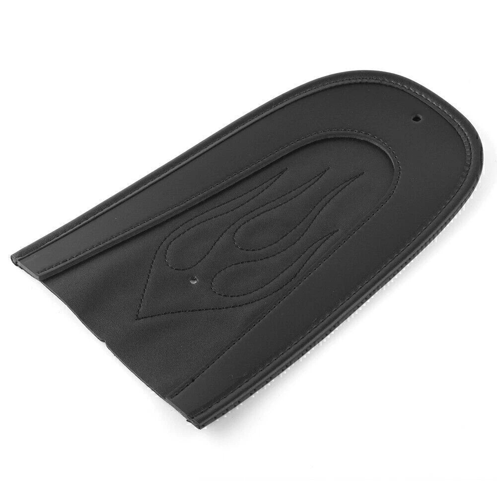 Rear Fender Bib for Harley Sportster XL883 XL1200 (2004–2015) - Leather Flame