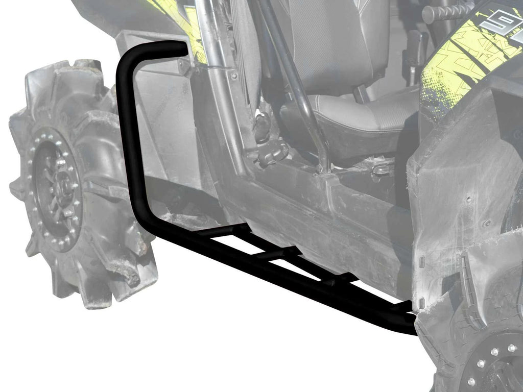 Heavy Duty Nerf Bars for Polaris RZR 900 (2011–2014) - Black