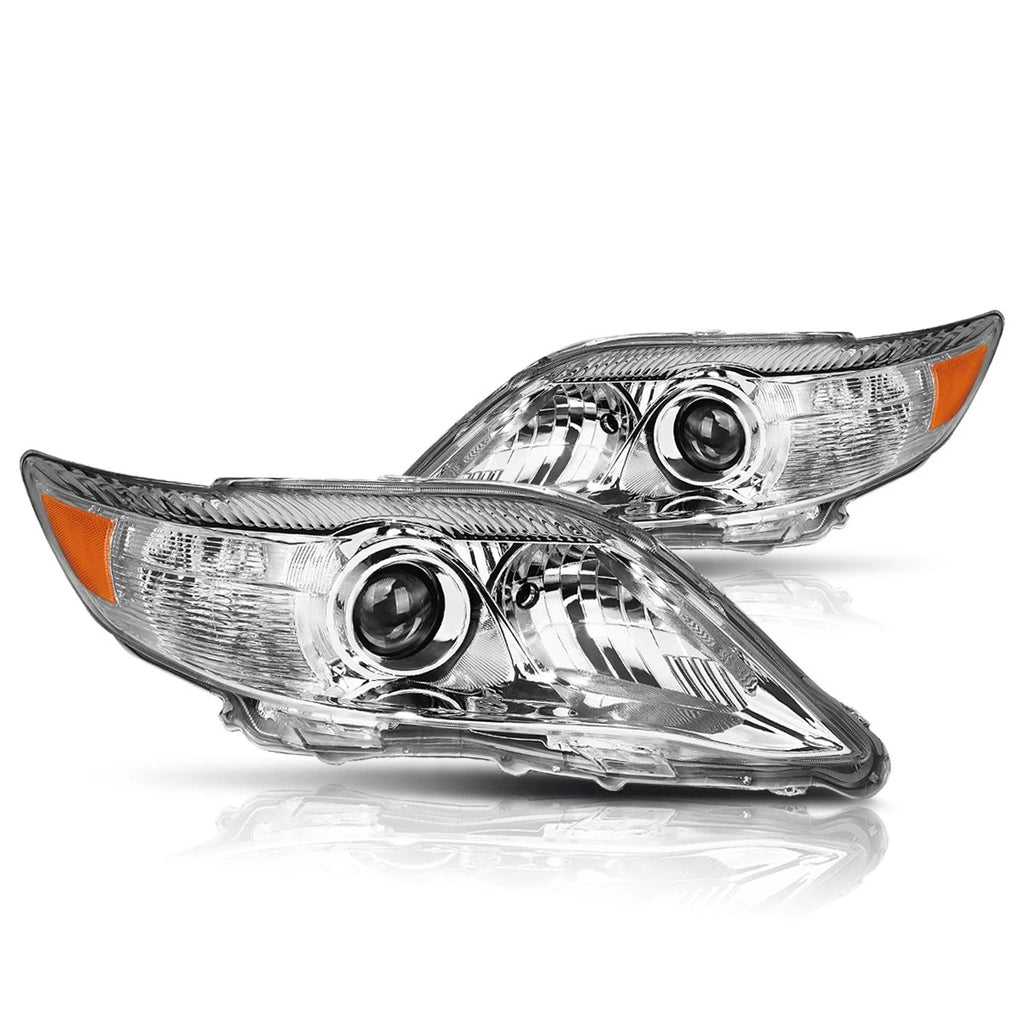 Projector Headlight for Toyota Camry (2010–2011) Black Housing Clear Corner
