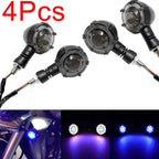 4X LED Turn Signal Lights for Suzuki Intruder Marauder Savage (12V)