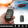 Silicone Key Fob Case Cover for KIA Sorento Carens (2013–2014) Black