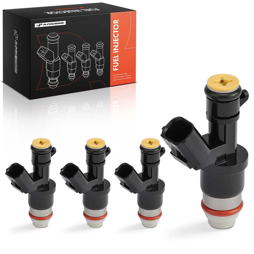 Set of 4 Fuel Injectors for Honda CR-V (2010–2011), Civic (2013–2015), Accord (2008–2012) 2.4L
