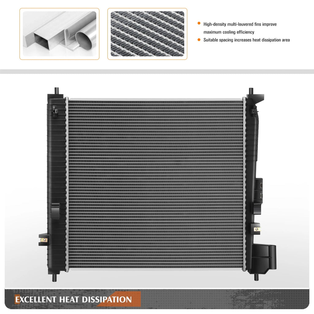 Radiator DPI-13613 for Cadillac XT5 XT6, Chevy Blazer, GMC Acadia (2017–2021)