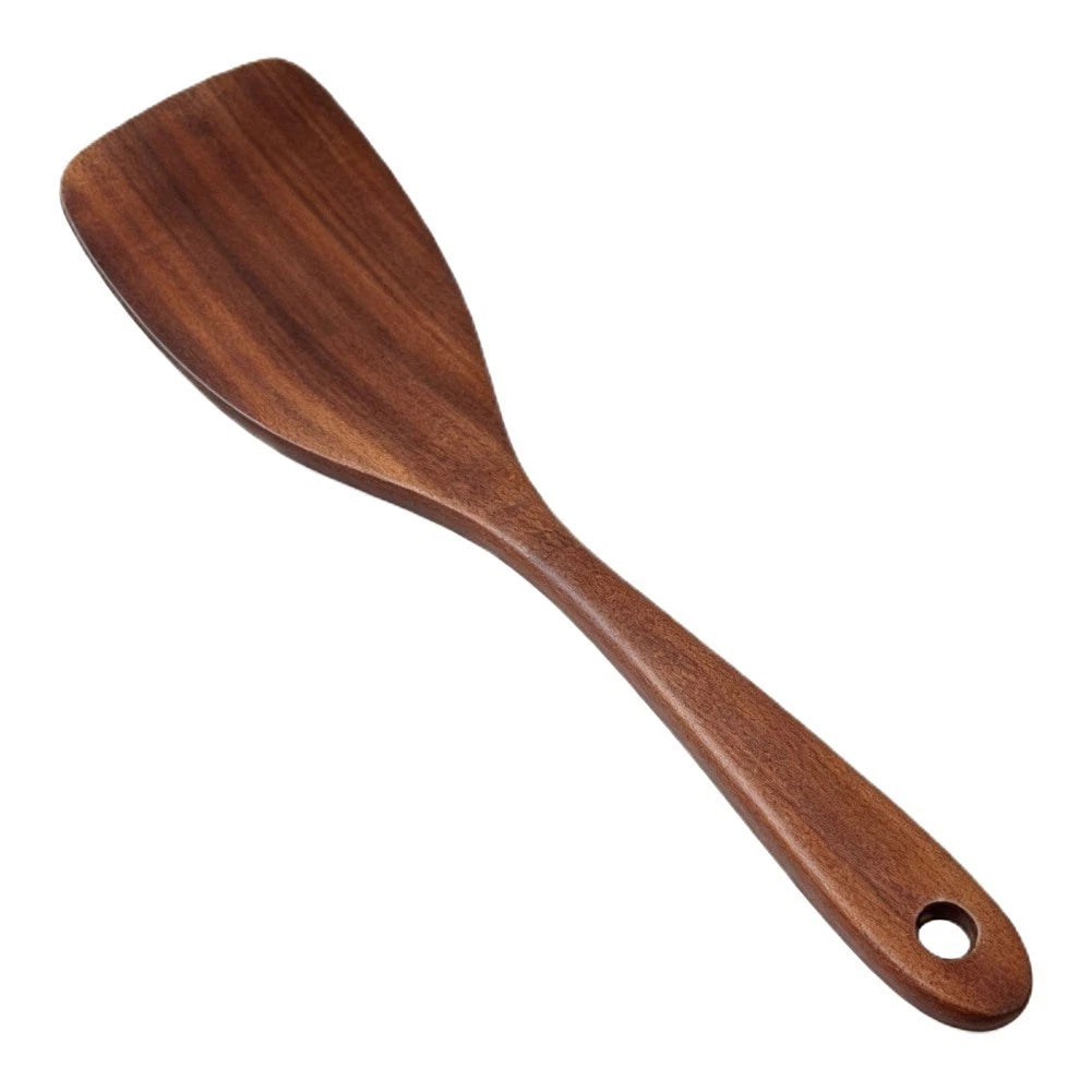 Teak Wood Spatula for Non-Stick Cookware (31.8 x 7.3 cm)