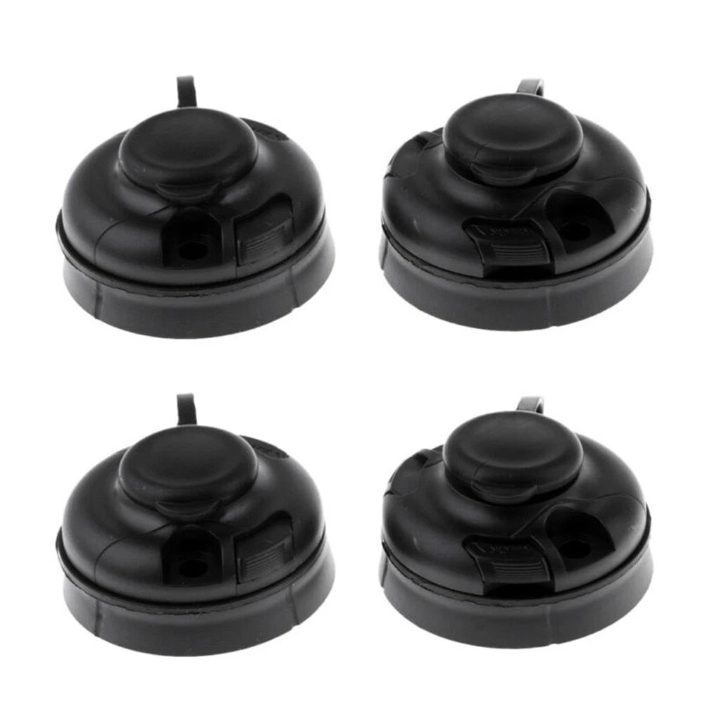 Set of 4 Kayak Boat Fishing Rod Holder Mount Base with 8 Screws