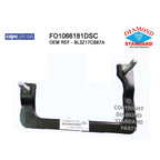 Replacement Steel Front Driver Side Bumper Mounting Bracket for Vehicles (2005–2018)
