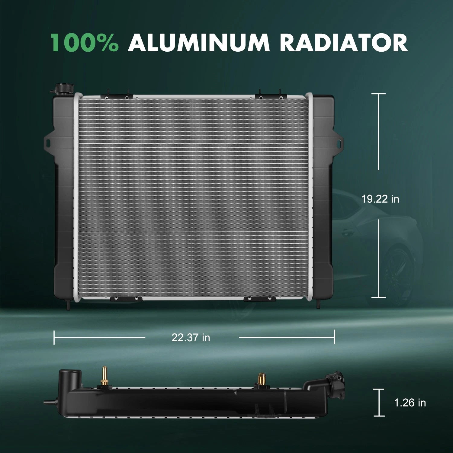 Aluminum Radiator for Jeep Grand Cherokee (1998)
