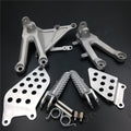 Foot Peg for Honda CBR1000RR (2004–2007) - Silver Front Rider Bracket