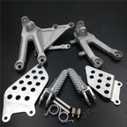 Foot Peg for Honda CBR1000RR (2004–2007) - Silver Front Rider Bracket
