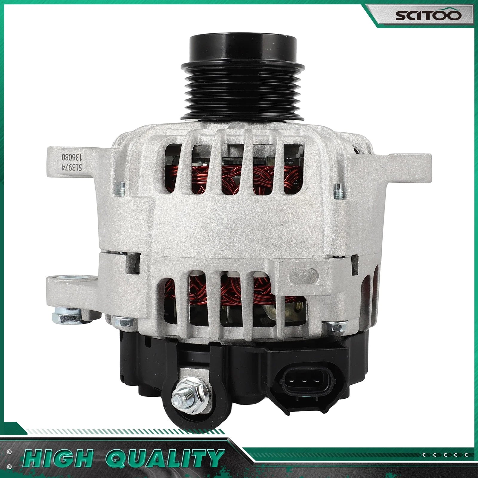 Alternator for Kia Soul (2012–2013) L4 1.6L 110A 11609