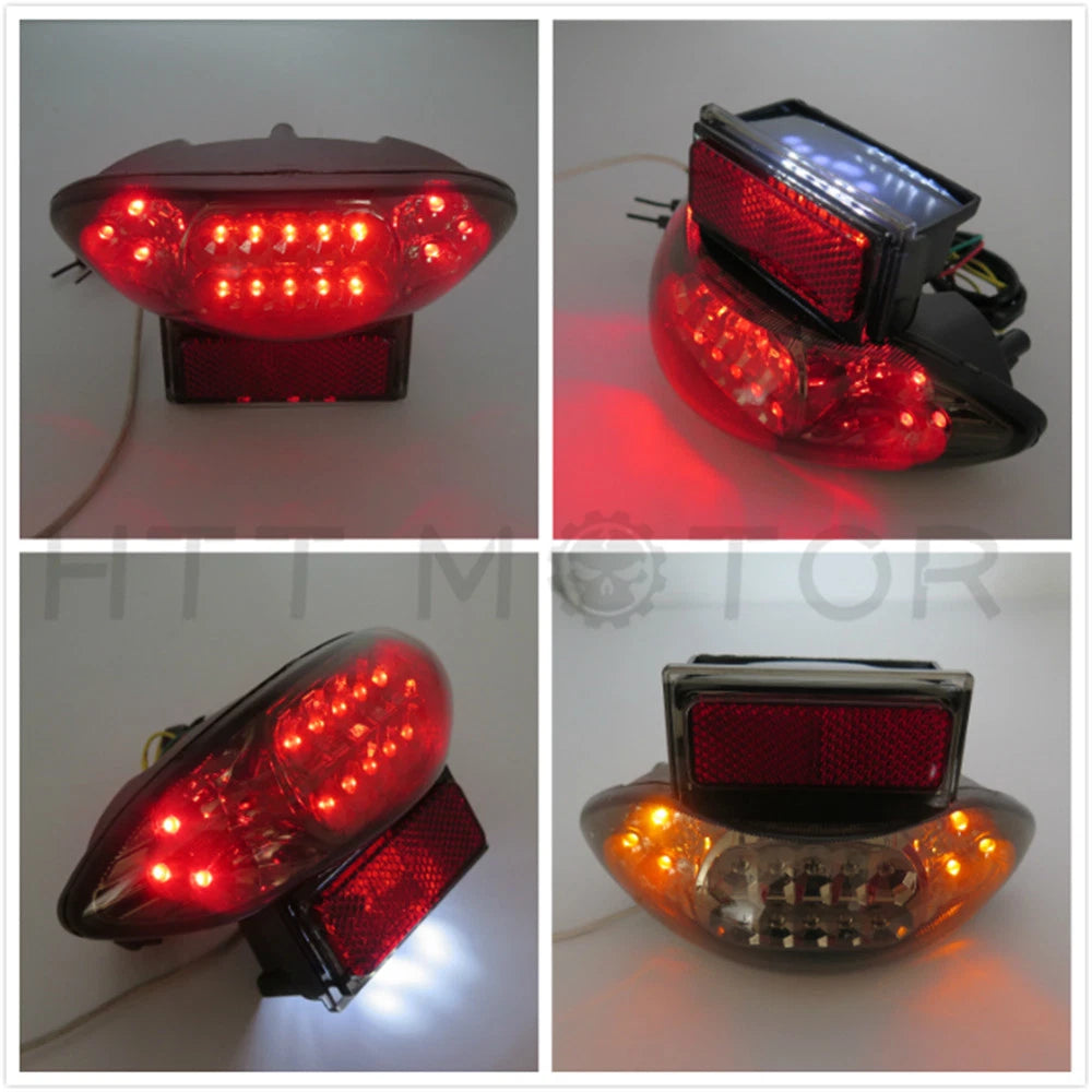 LED Brake Tail Light with Integrated Turn Signal for Suzuki Hayabusa GSXR1300 (1999–2007)