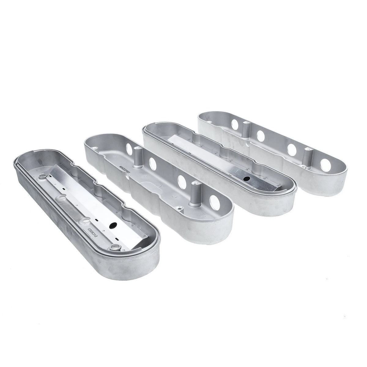 Silver Engine Valve Covers for Chevy LS Series (2001–2023)