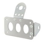 Chrome Side Mount License Plate Bracket for Harley-Davidson
