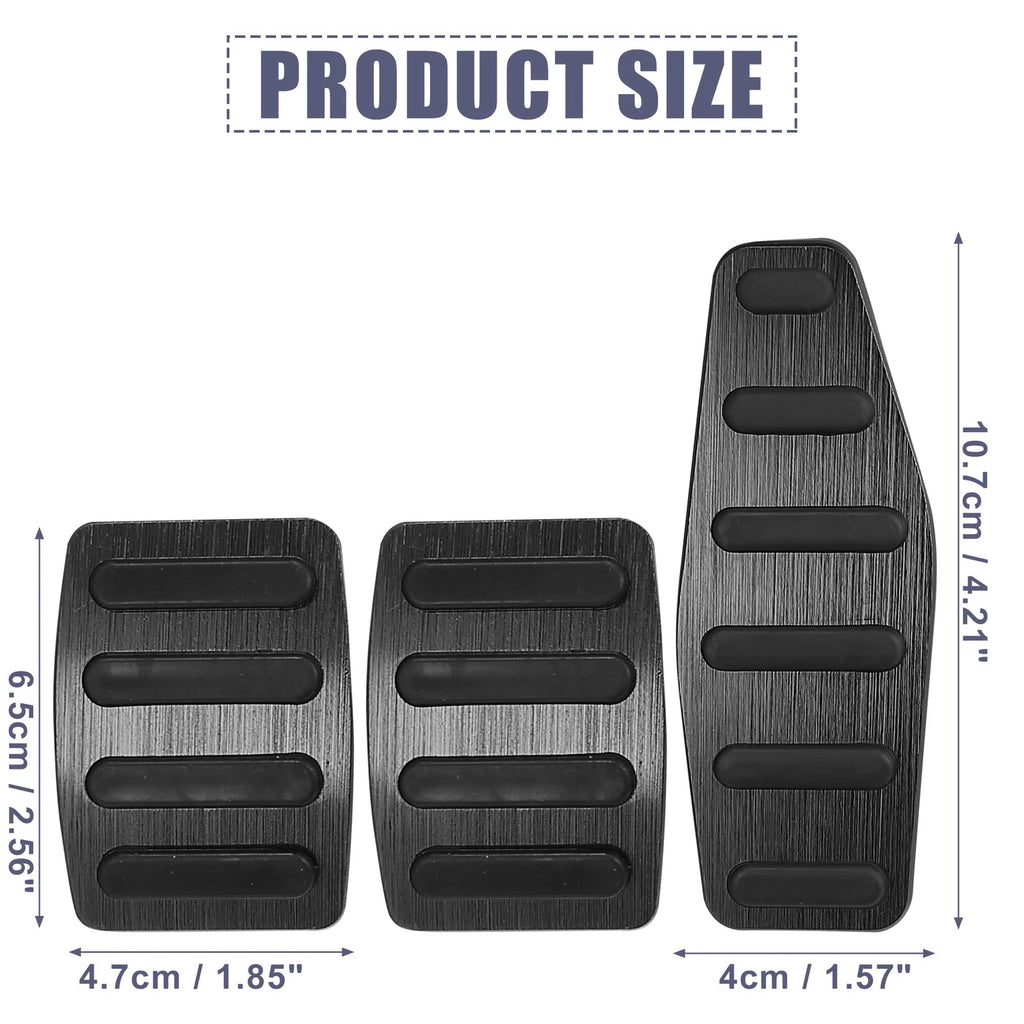 Set of 3 Pedals for Suzuki Jimny (Year Range Not Specified)