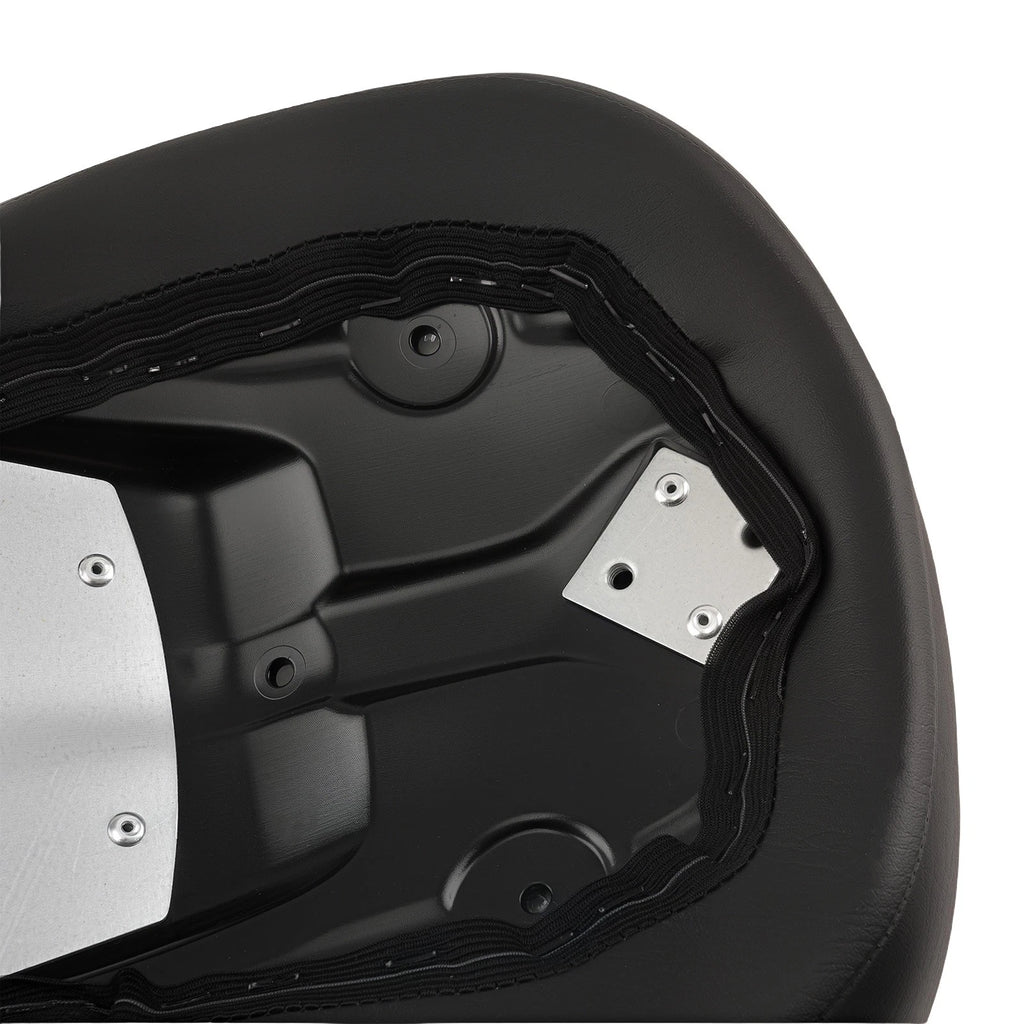 Artificial Leather Seat for Harley Touring (2009–2024) Black Driver Passenger