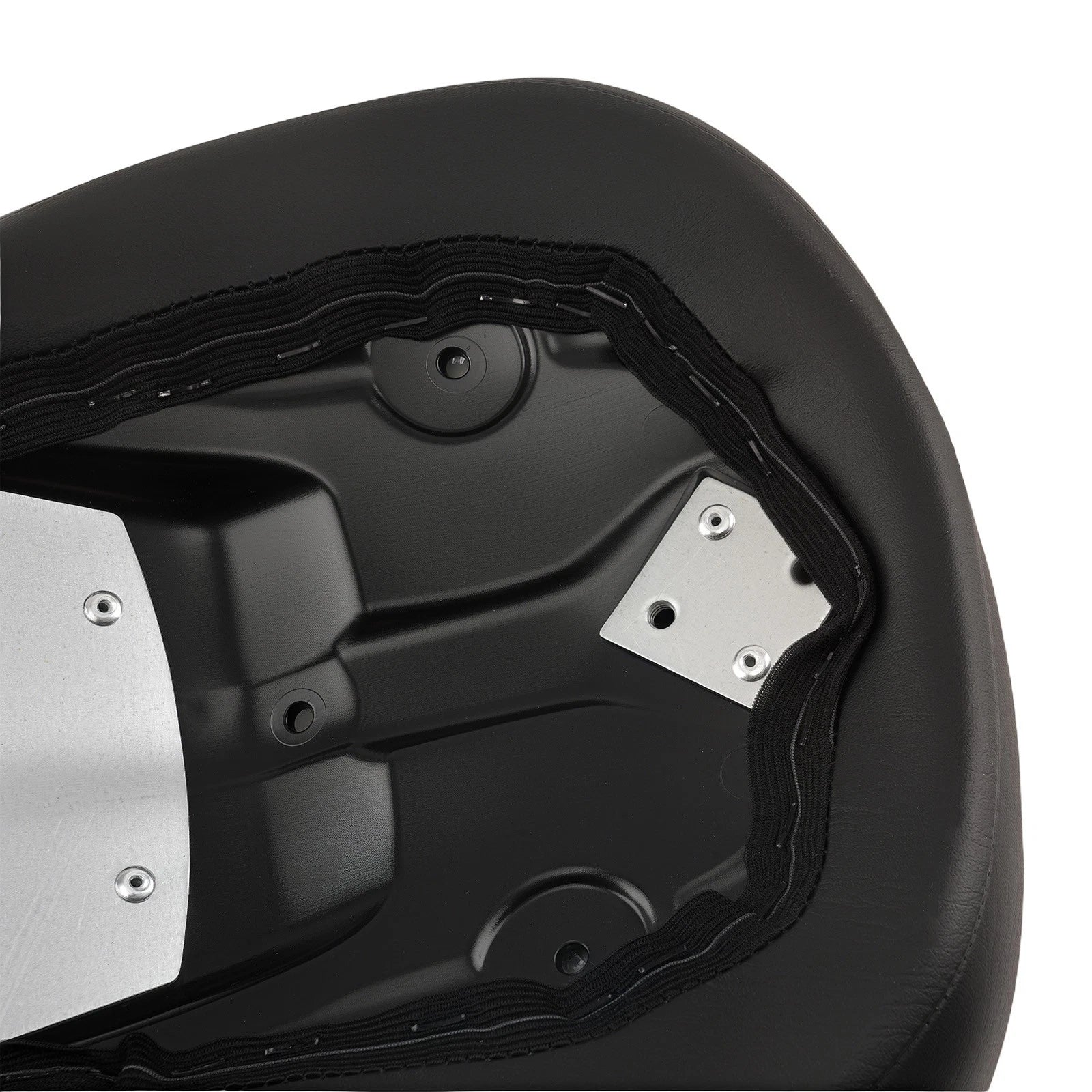 Artificial Leather Seat for Harley Touring (2009–2024) Black Driver Passenger