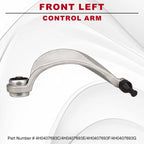 Front Left Lower Rearward Suspension Control Arm for Audi A8 Quattro (2003-2010)