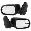 Power Heated Side Mirrors for Ford Edge (2015–2018) Left Right Paintable