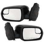 Power Heated Side Mirrors for Ford Edge (2015–2018) Left Right Paintable