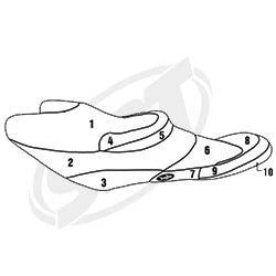 Custom Seat for Yamaha FX Cruiser (2005–2008)