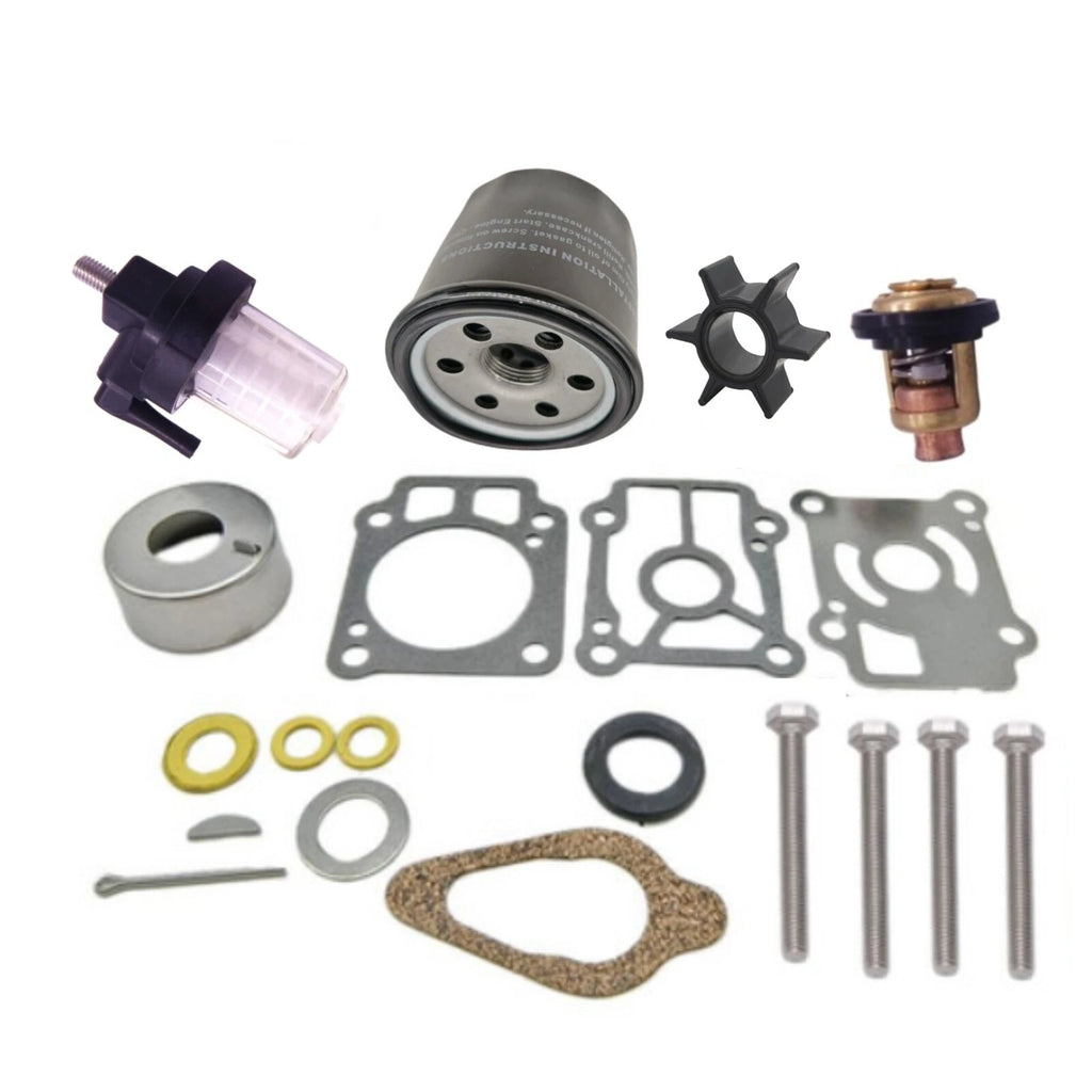 Outboard Maintenance Service Kit for Mercury Mariner 20HP 30HP (8M0120839, 8M0088825)