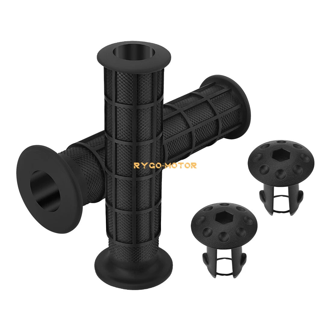 Handlebar Grips w/Grip Ends for Honda TRX250X/TRX250EX (2008–2024)