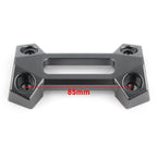 Titanium CNC Front Handlebar Riser Clamps for Kawasaki Z900 (2017–2022)