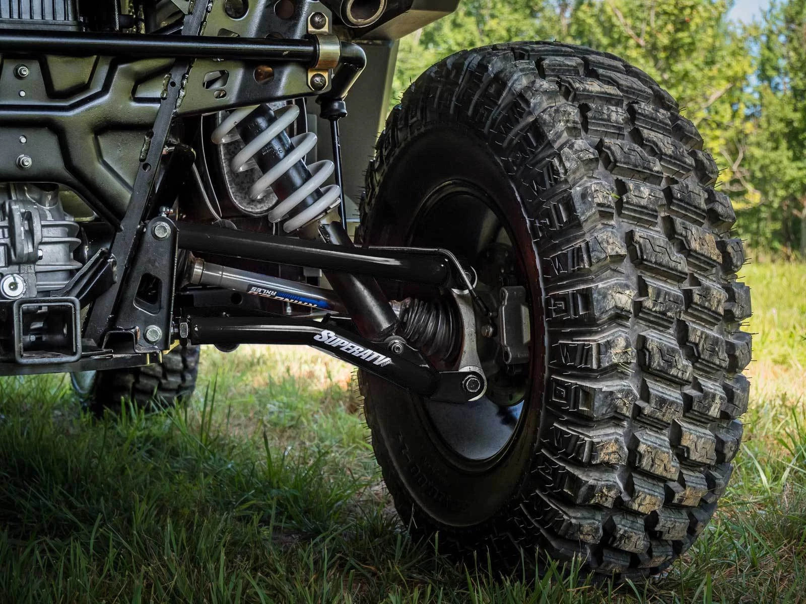 SuperATV High Clearance Rear Offset A Arms for Polaris Ranger XP 1000 (2017–2023)
