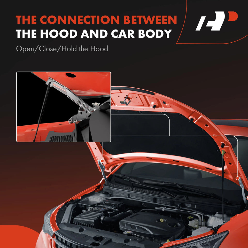 2Pcs Front Hood Hinge for Toyota Tacoma (2016-2023)