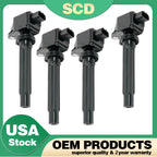 Set of 4 Ignition Coils for Suzuki Grand Vitara 2006-2009, SX4 2007-2009 UF562
