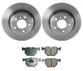 Rear Brake Kit for BMW X5 E70 F15, X6 E71 F16 (Ceramic Pads & Rotors)