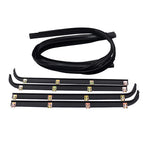 Set of 6 Window Sweep Weatherstrip for Ford Pickup Truck (1987–1997)