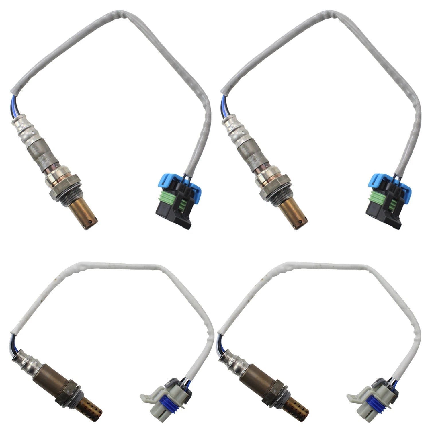 Oxygen Sensors Kit for Chevrolet Corvette, GMC Sierra 3500 HD