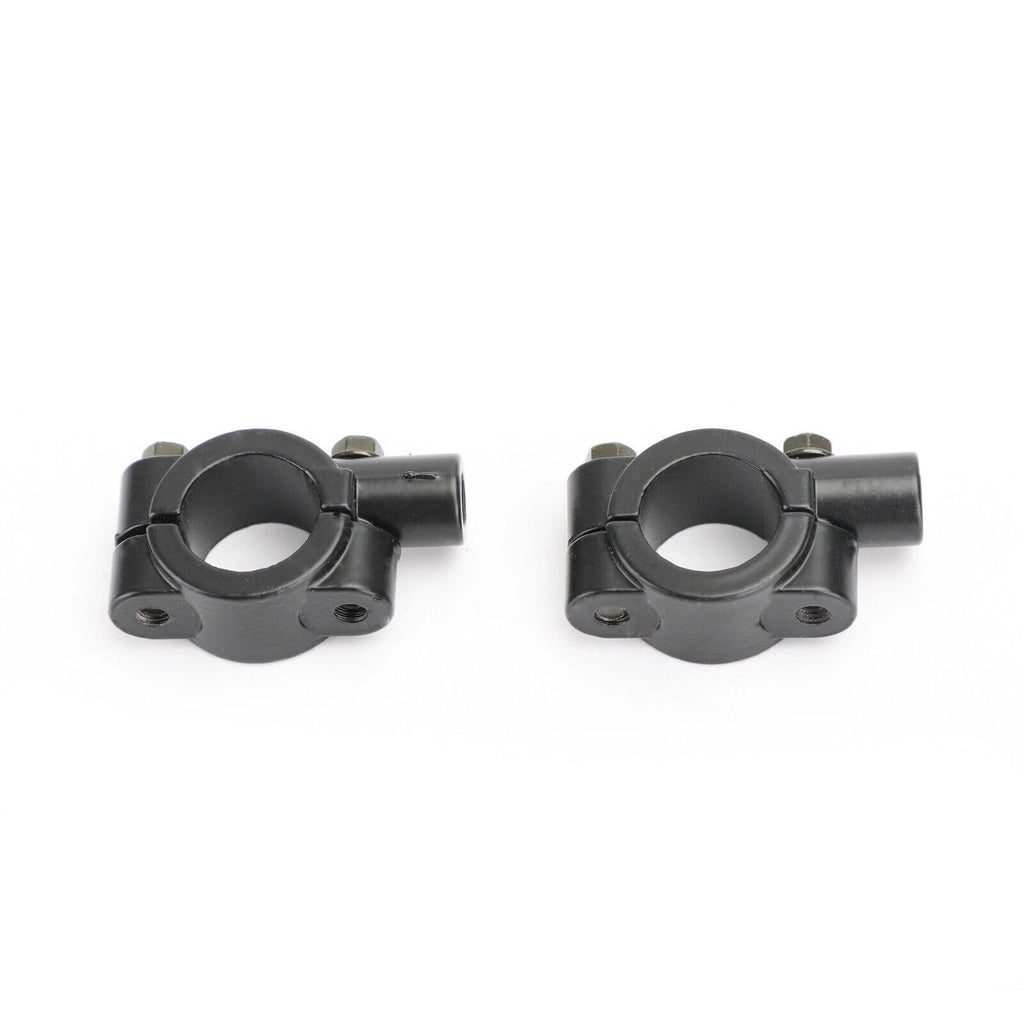 8mm M8 Handlebar Mirror Mount Holder Clamp Adaptor for Universal Motorbike