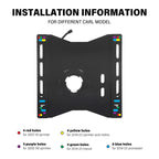 Right Seat Swivel Base for Mercedes-Benz Sprinter/Transit/Promaster (2007–2023)