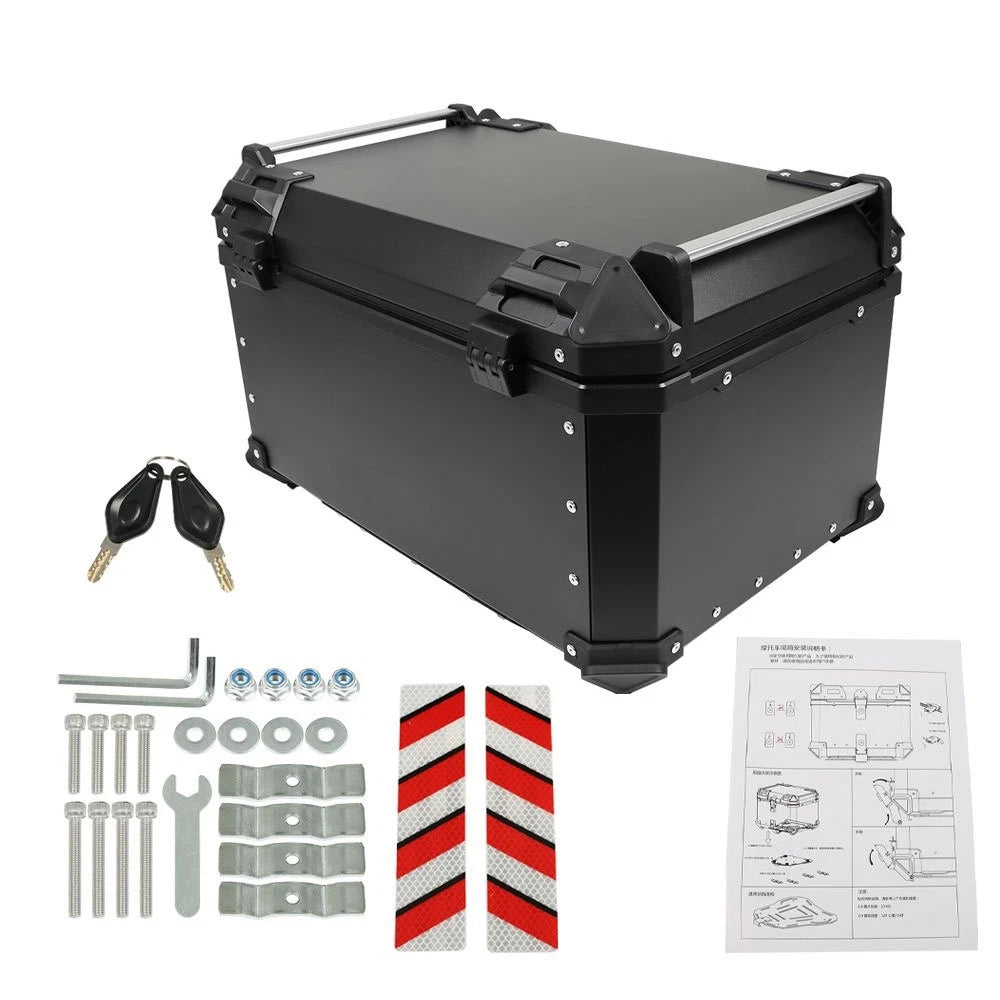 Aluminum Waterproof Motorcycle Top Case for Make Model