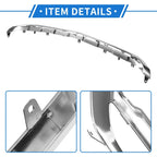 Front Lower Center Bumper Grille Trim for Mercedes-Benz GLK250 (2013-2015)