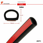 Rubber Seal Strip for Car Truck Door 8M Big D Shape