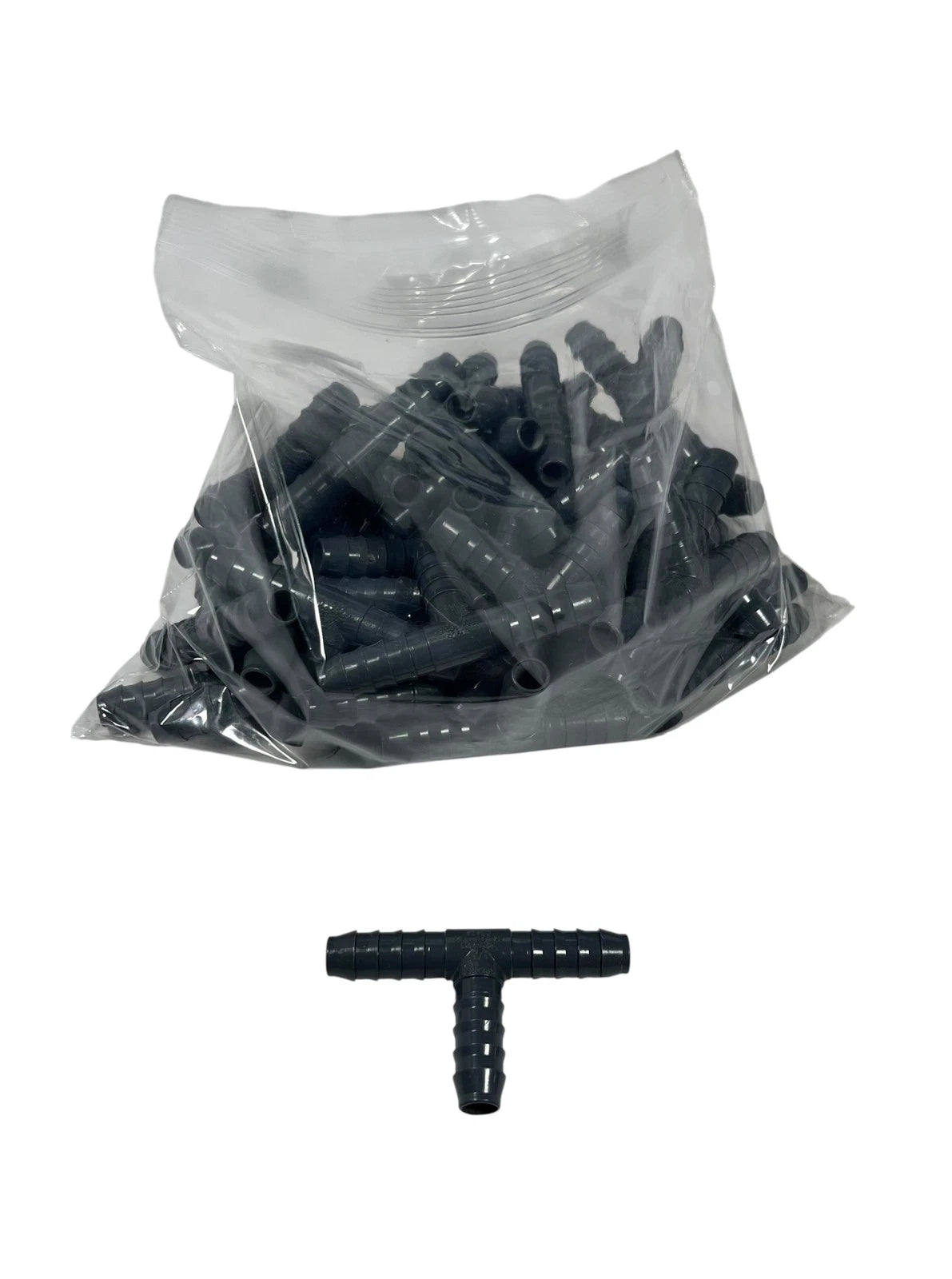 Set of 36 Spears 1401-005 1/2in PVC Tee Fitting Gray for Automotive