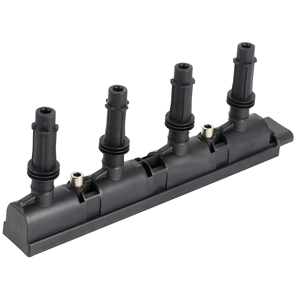 OEM Ignition Coil + 4 Spark Plugs for Buick Cadillac Chevy Cruze Sonic Trax (2011–2020) UF669