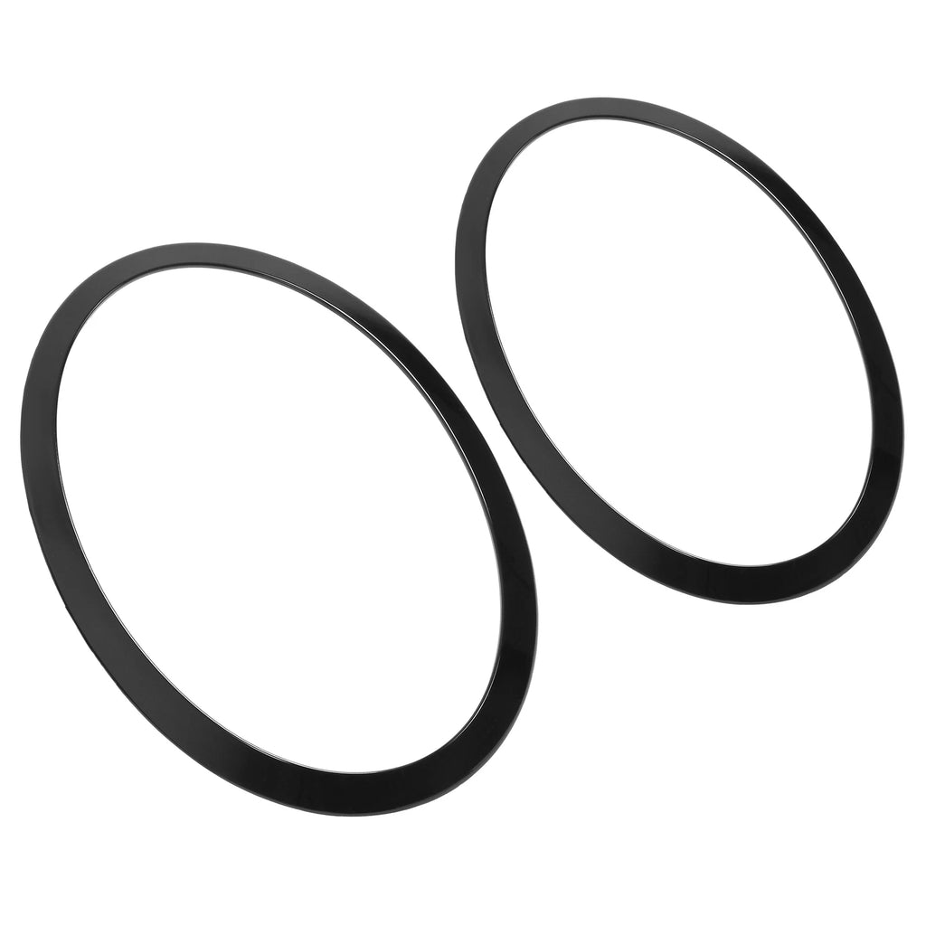 Black Chrome Headlight Ring Bezel Trim for Mini Cooper S (2014-2021)