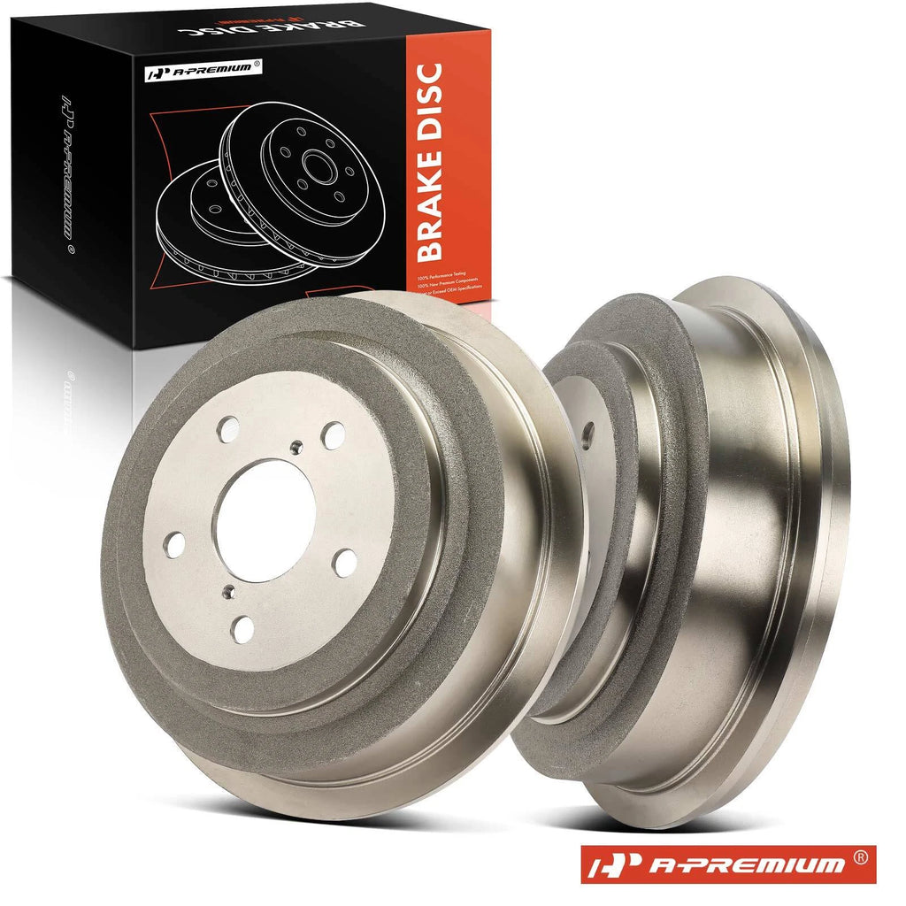 2X Rear Brake Drums for Dodge Dakota (2005–2010)