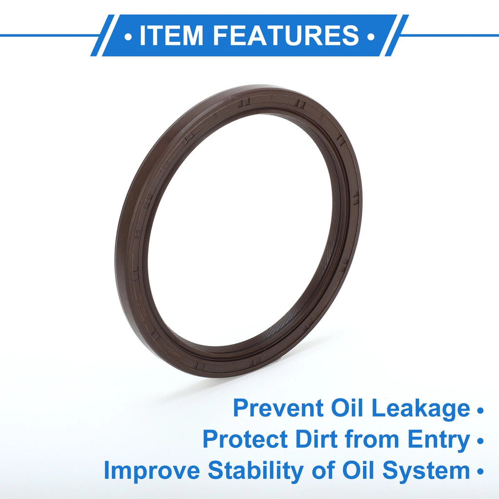 1 Pc Rear Crankshaft Oil Seal for Hyundai (MD174462, 21443-25000)